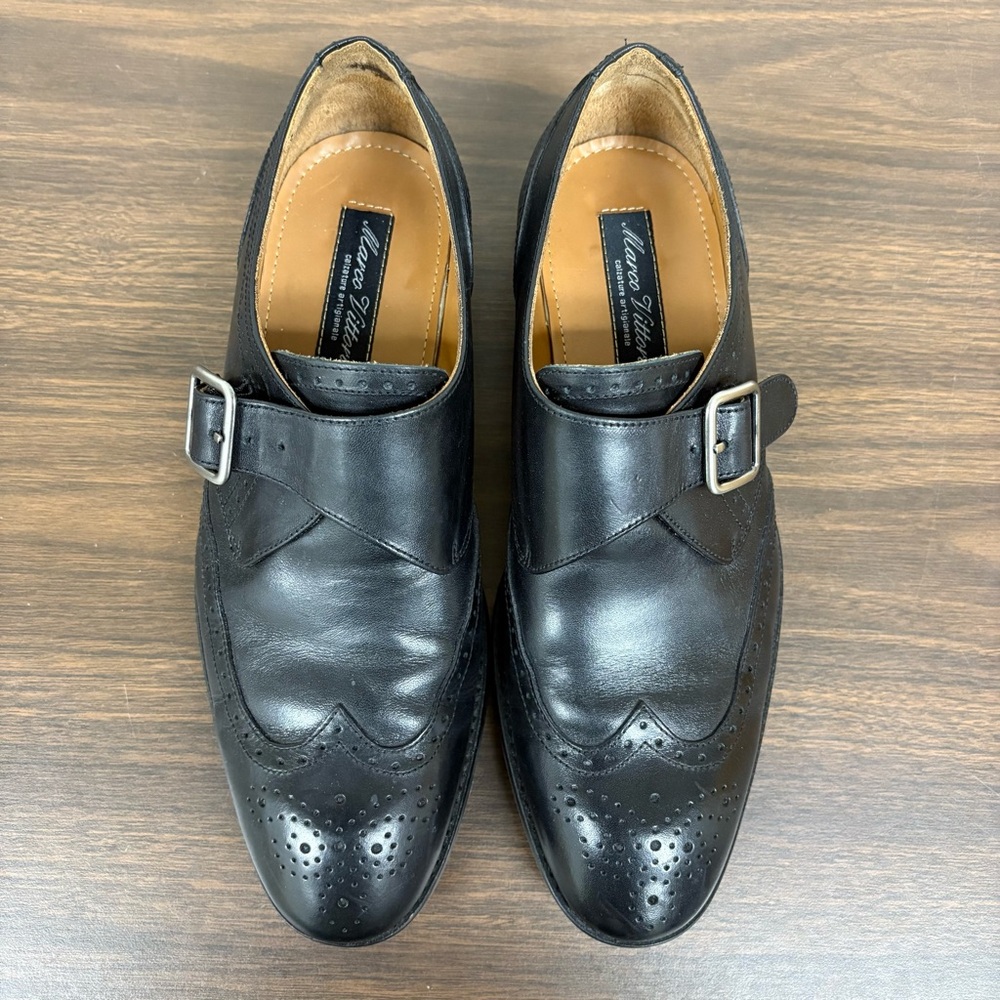 Vittorio Black Oxfords Sleek Formal Design